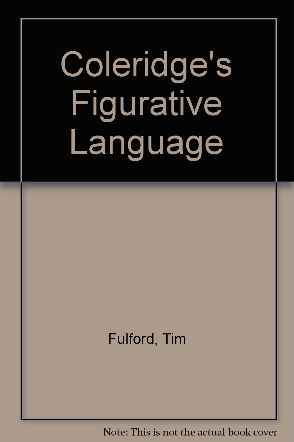 Coleridge's Figurative Language