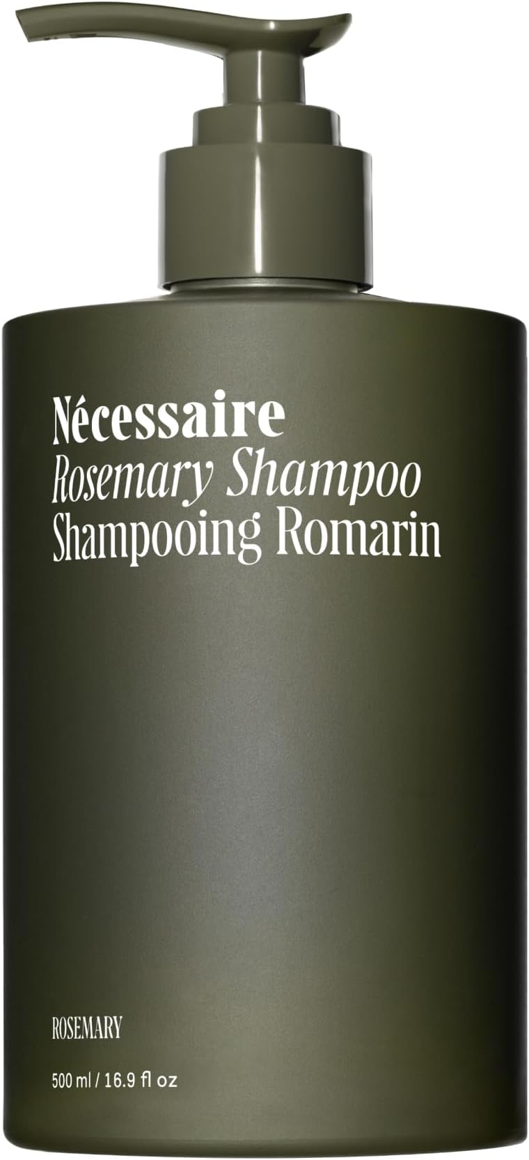 Rosemary Shampoo With Pump | Multi-Protein Strengthening Shampoo For Thinning Hair. For Women + Men. Good For All Hair Types/Textures. Color-Safe. 500 ml / 16.9 oz