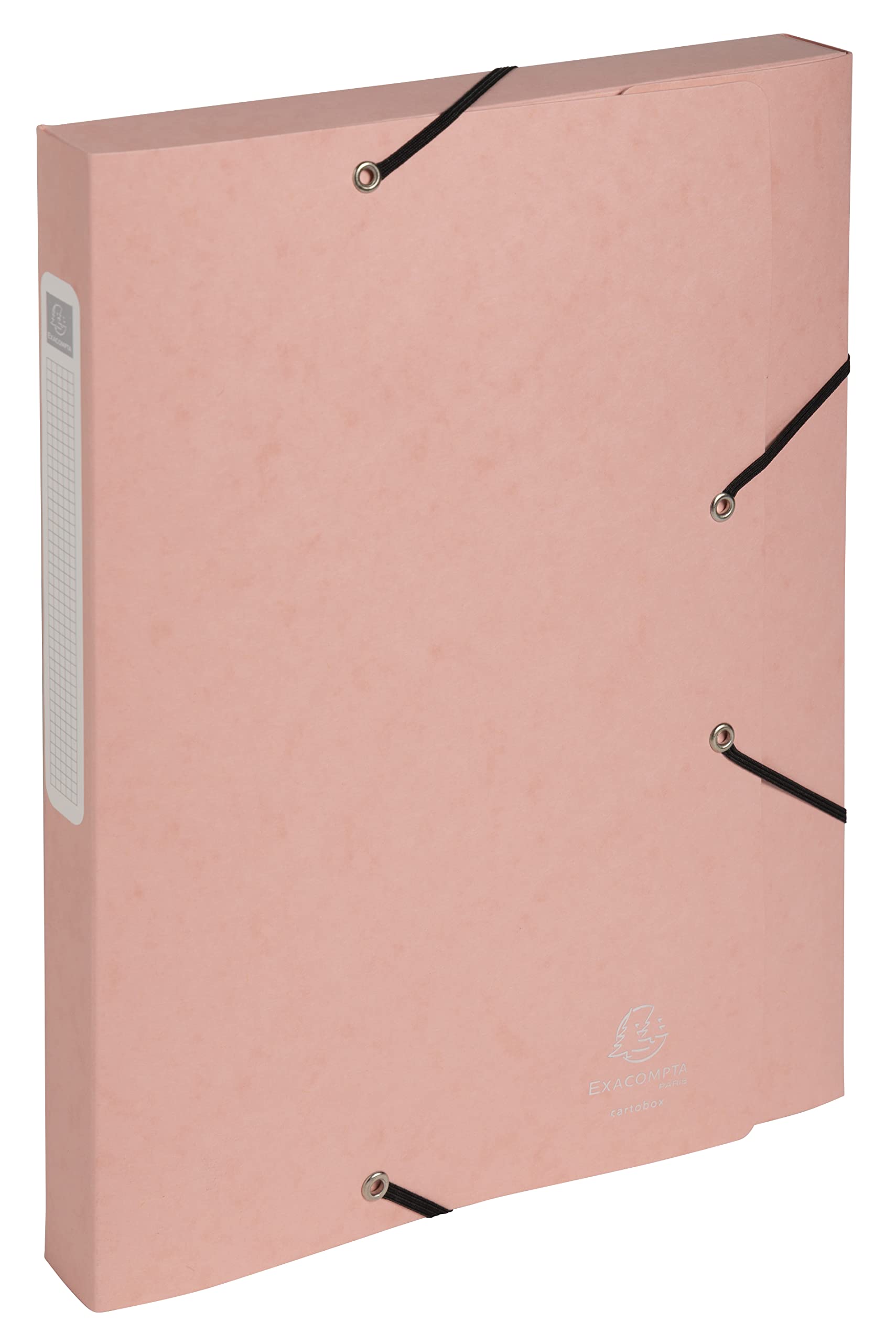 Exacompta Sammelbox Aquarel DIN A4 - Archivbox Mit Gummizug 25mm Breite