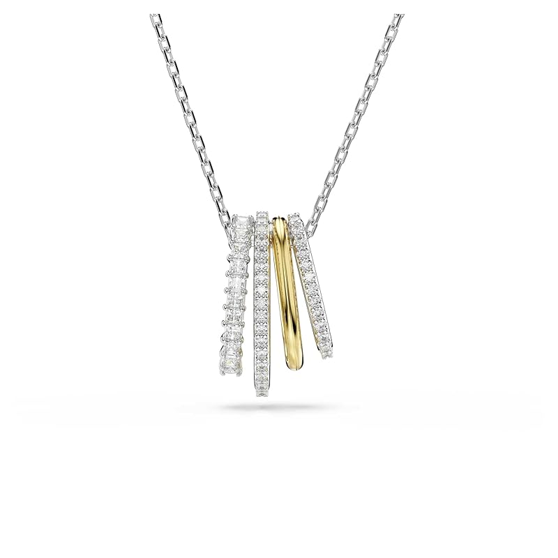 Swarovski Hyperbola Kollektion, Gemischte Schliffe, Weiß Hyperbola Anhänger