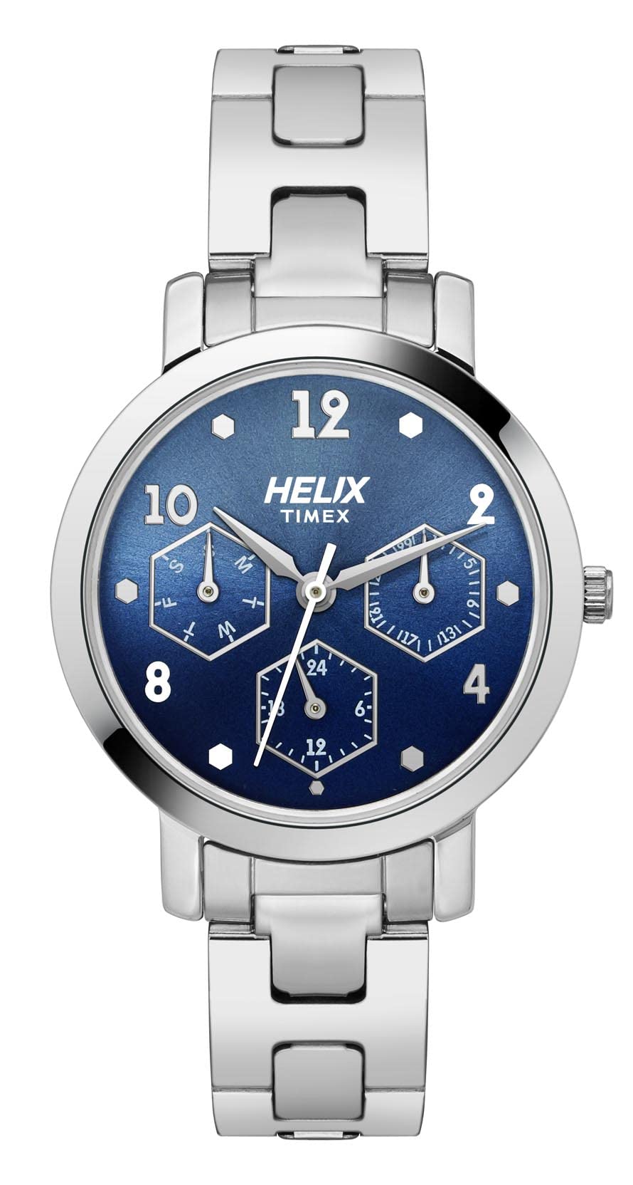 Helix Analog Blue Dial Womens Watch-TW024HL33 (B087DJ52SV) Amazon Price History, Amazon Price Tracker