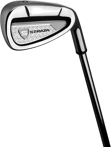 Miniatura 7 de Callaway Golf Strata Intro - Juego completo de 9 piezas para hombre (Regular Flex, mano derecha, acero), gris
