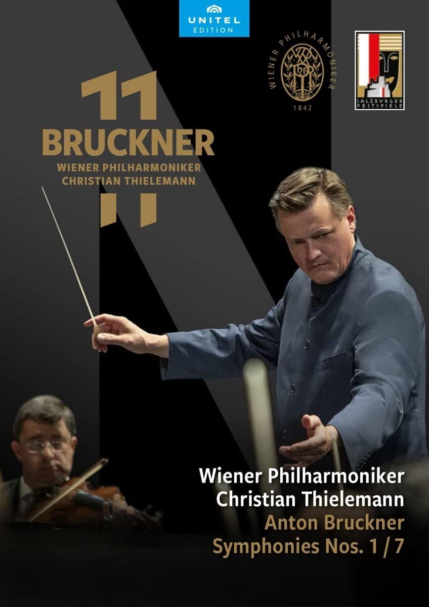 Bruckner: Symphony Nos. 1 & 7 [Wiener Philharmoniker; Christian Thielemann ] [Unitel Edition: 806908] [DVD] [2022] [NTSC]