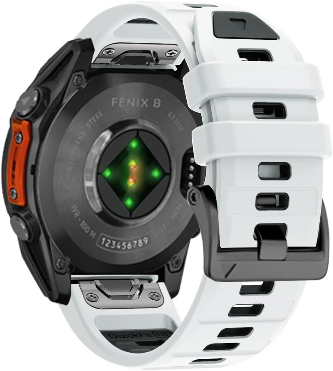 Quick Fit 22mm 26mm Silicone Watch Band For Garmin Fenix E 8 5 5X 6X 7 7X/Epix Pro Gen 2 TACTIX/Mk2 Mk2i G1/MARQ/Enduro 3 2 Strap