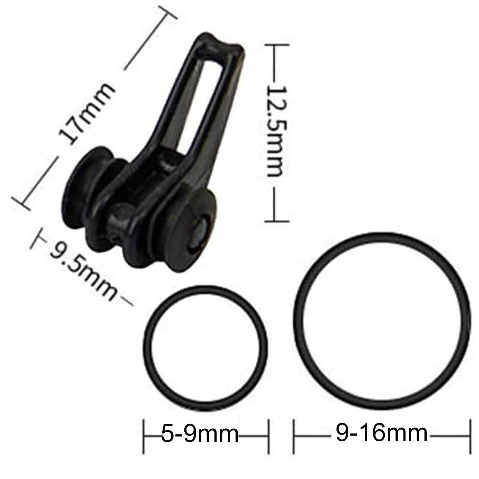Cintre De Leurre,Crochet de Canne à Pêche,Pêche Porte Appât,40 Pièces Porte-Hameçons en Plastique,Accroche Leurre,pour Fixation Accessoires de Canne à pêche,Noir,Orange