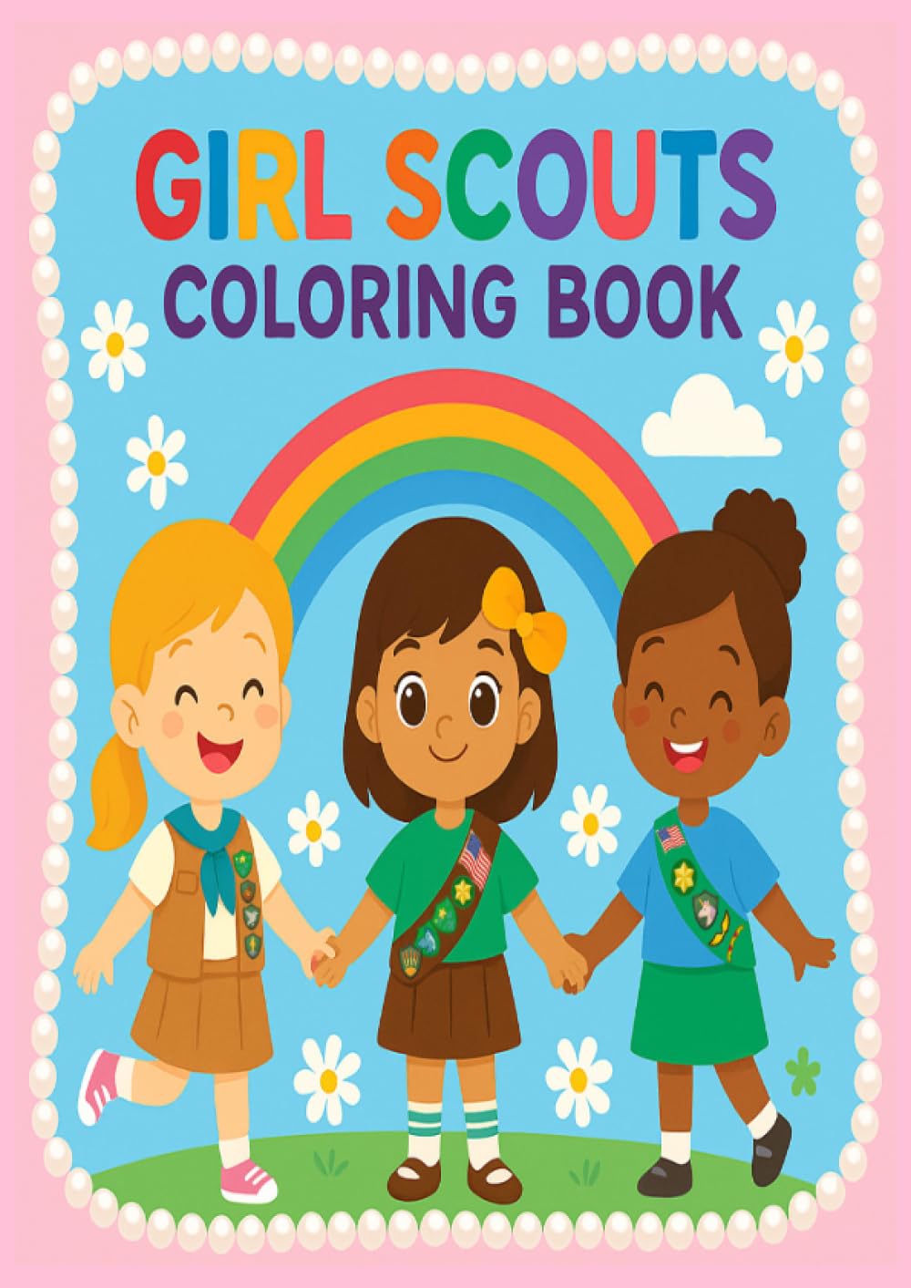Girl scouts coloring book: A must-have for every Girl Scout celebration!
