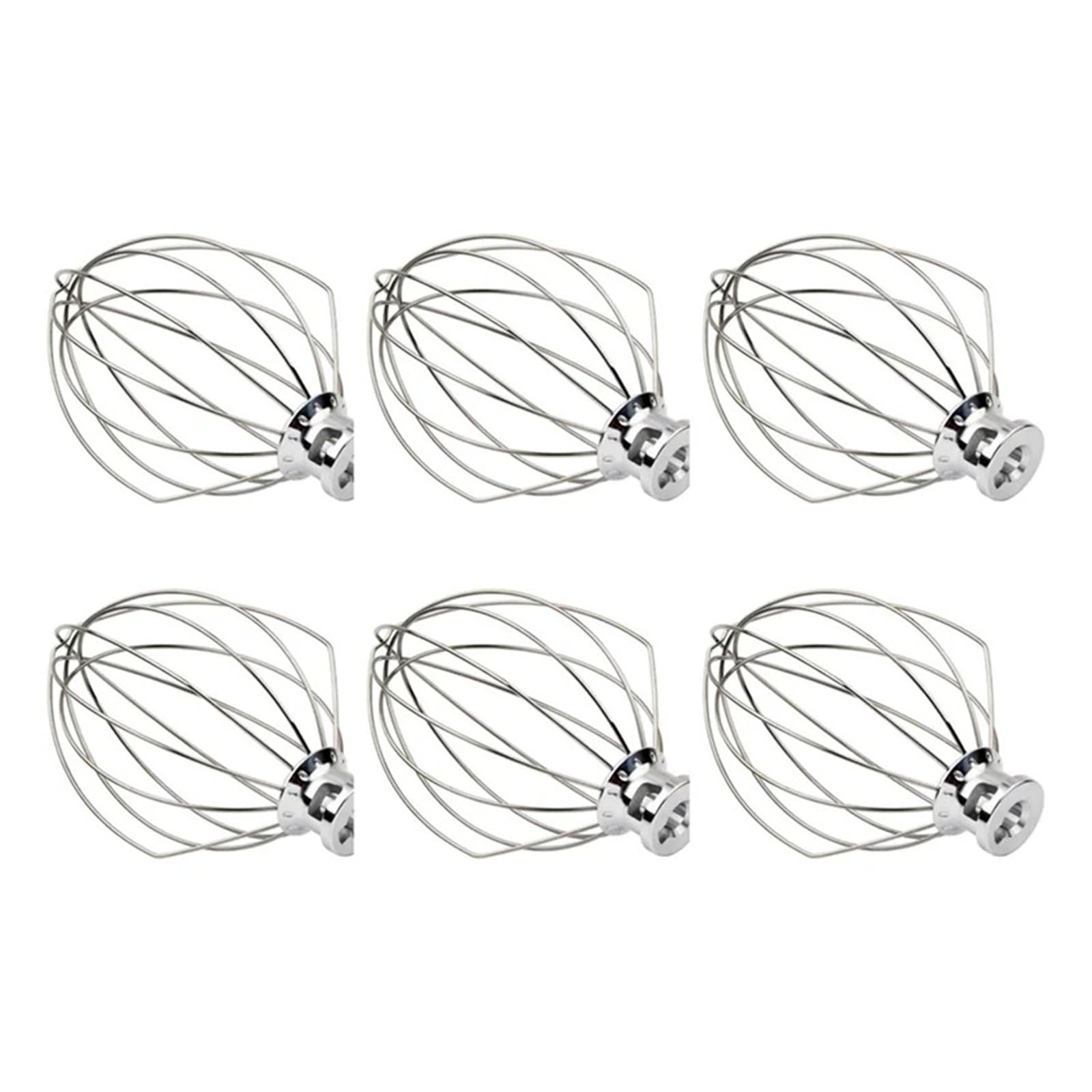 ABBZ-6X K5AWW, Compatibile Con Kitchenaid, Frusta A Filo Elettrico, Frullino A Filo, Frullino For Le Uova In Acciaio Inossidabile, Attacco For Frullino, 5 Quart
