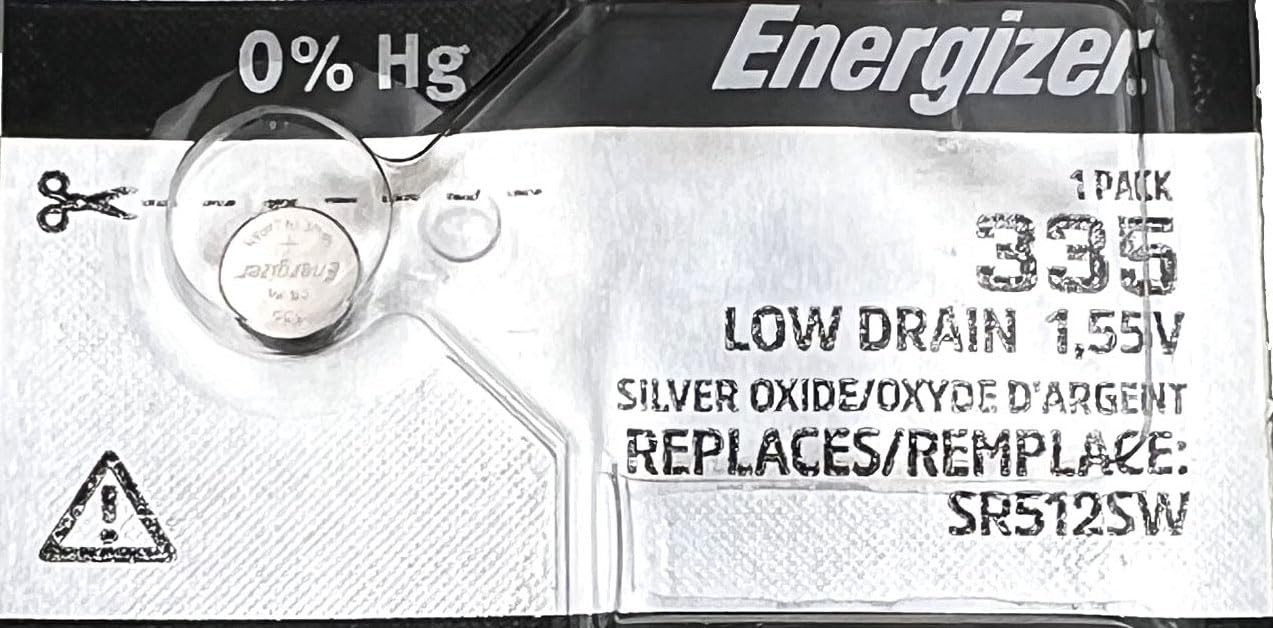 1 x Watch Battery by Energizer – Commercial Grade