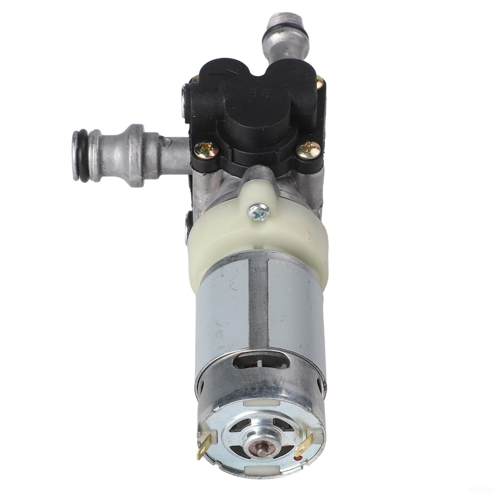Bomba de émbolo inalámbrica de 21 V para limpiador de alta presión, montaje de motor de metal, tamaño compacto, fácil instalación, apto para lavado de automóviles y riego de jardín (A)