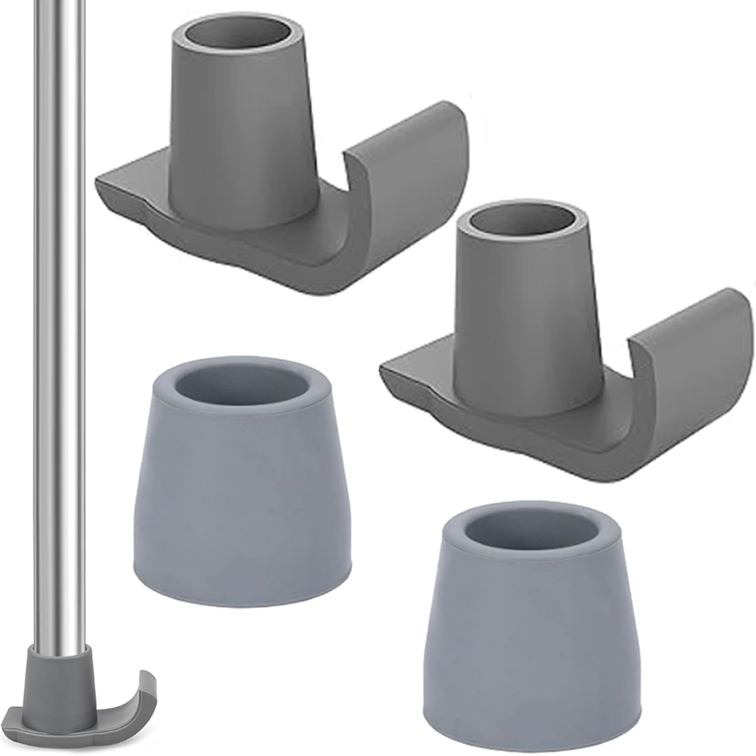 4Pcs Walker Ski Glides Universal 11/8 inch for Most