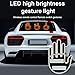 Jackehla Gesture Light Wacky Warning LED Finger Lights for Car Rear Luggage Compartment Funny Multi-Functional Warning Reminder Gifted Car Accessories, Fun Truck Accessories (Gentleman)