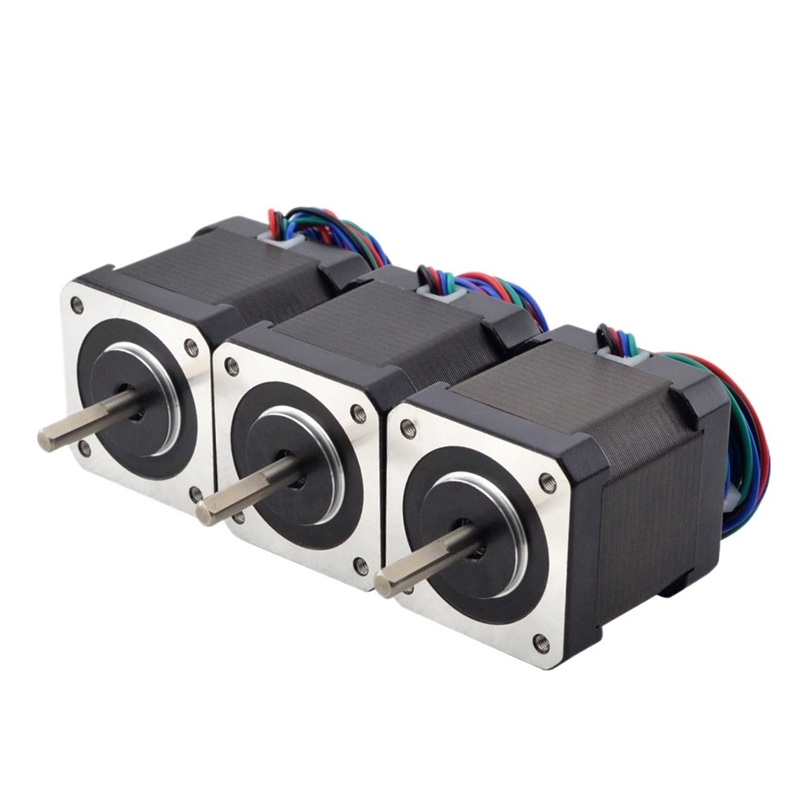 Motore passo-passo Nema 17 48 mm 59 Ncm/84 oz.in 4 fili 42 Motore Motore passo-passo Nema17 2 A Cavo da 1 m(17HS19-2004S1 x 3pcs)