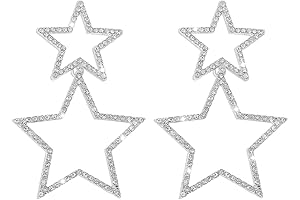 Star Earrings Jewelry from aka silver star gifts