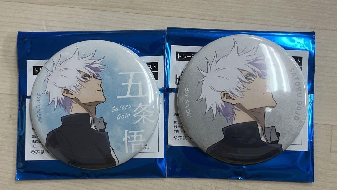 【限定値下げ】呪術廻戦0 五条悟　大交流展　缶バッジ 呪術廻戦 大交流展 懐玉・玉折 五条悟 缶バッジ