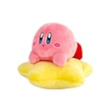 Club Mocchi Mocchi- Kirby Plush - Warp Star Kirby Plushie - Soft and Squishy Kirby Plush Video Game Collectibles - Kawaii Plushies and Gaming Room Decor - 6 Inch