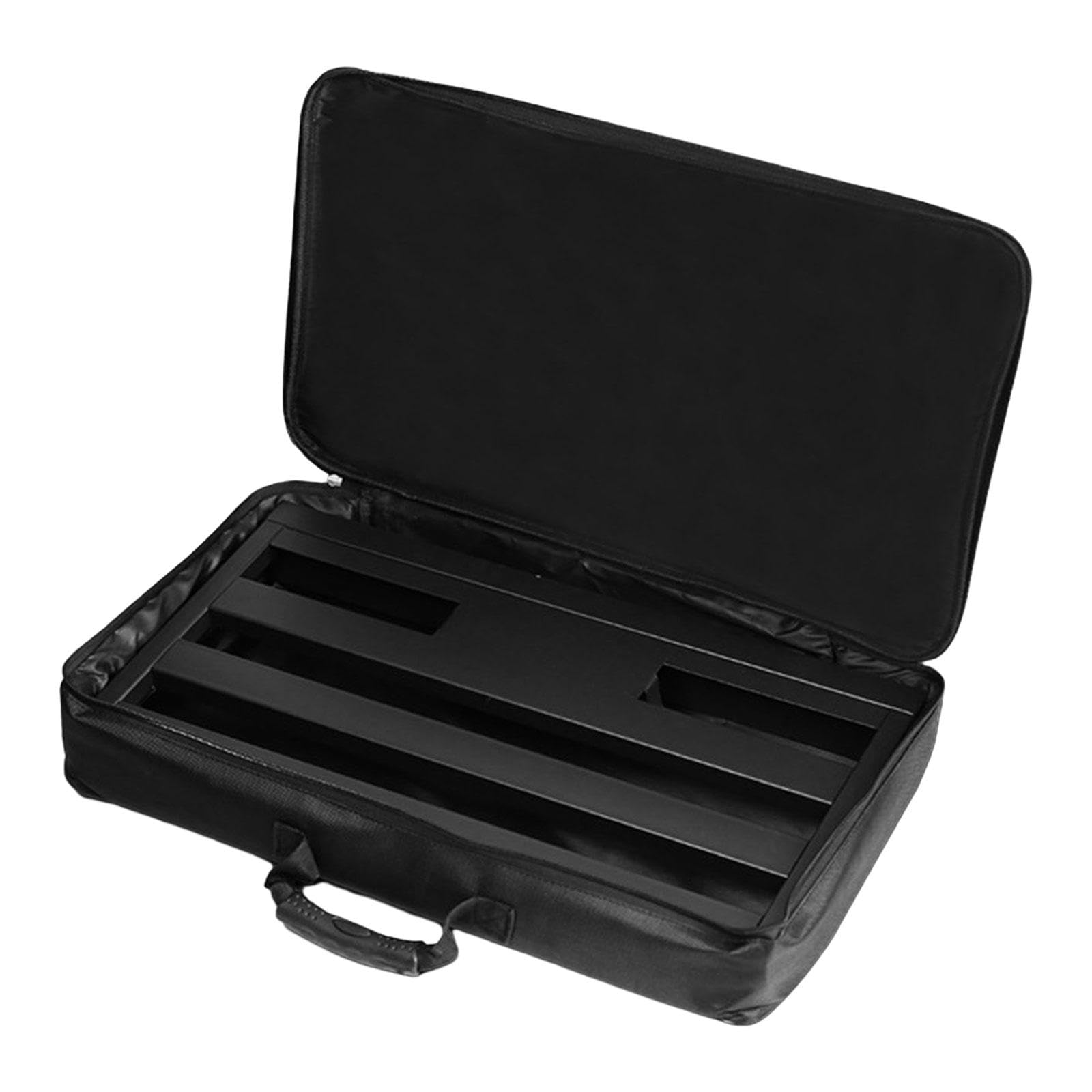 rockible Gitarren Pedalboard Tragetasche, Große Kapazität Guitar Pedal Board Bag Wasserdicht, Gitarren Pedal Tasche Verschleißfest, Guitar Effect Pedal Storage Bag 60x30x10cm