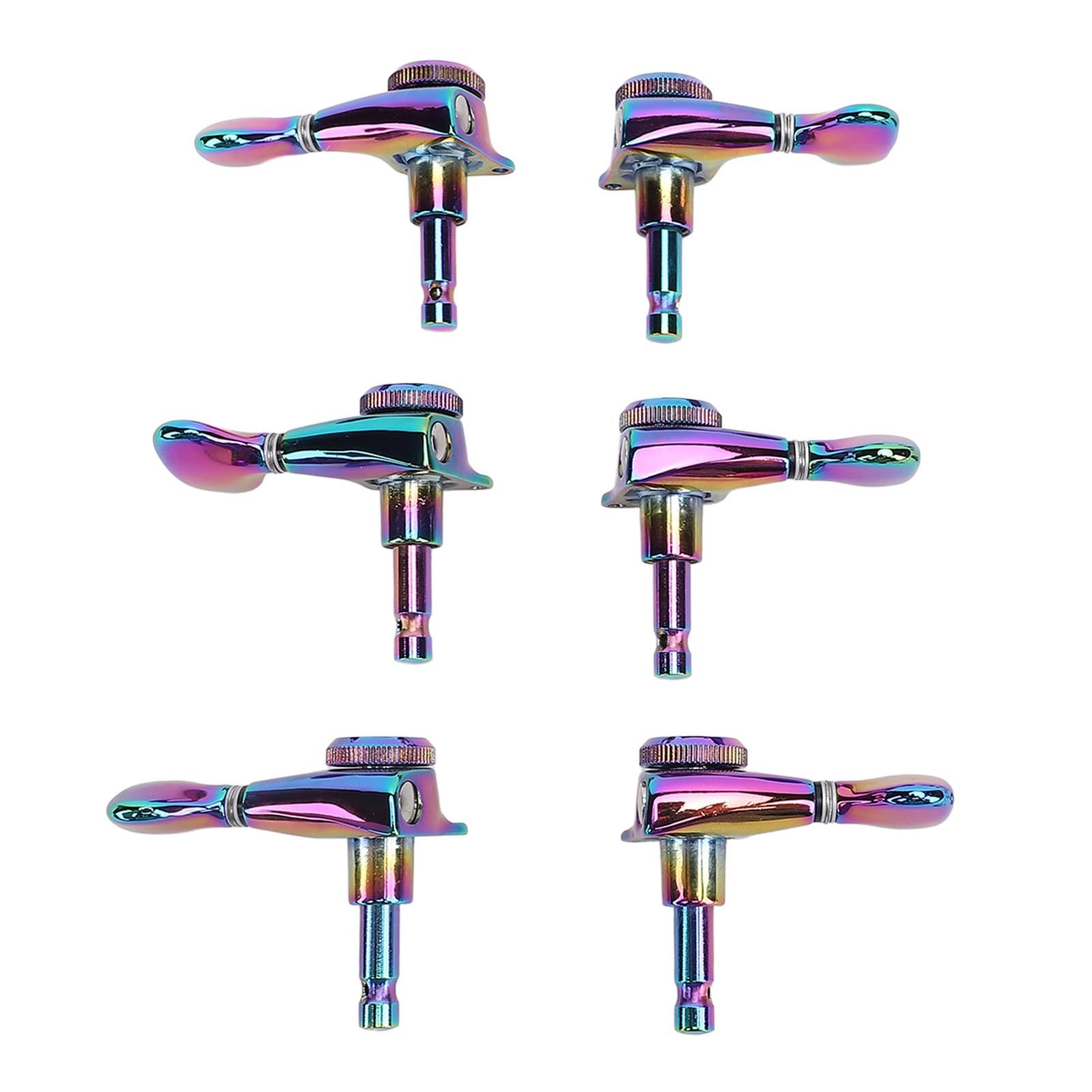 EMUKOEP 3L 3R Chitarra Locking Tuner Keys Meccanica Accordatore di Ricambio per Chitarra Elettrica Folk Stile ST