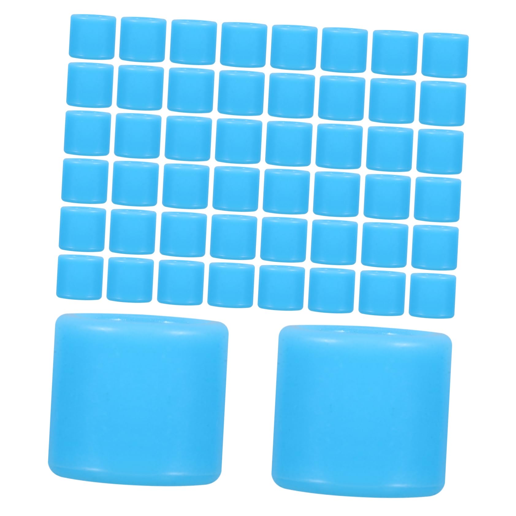 BCOATH Pigeon Identification Bands 50pcs 8mm Solid Quail Leg Bands for Birds Secure Closure