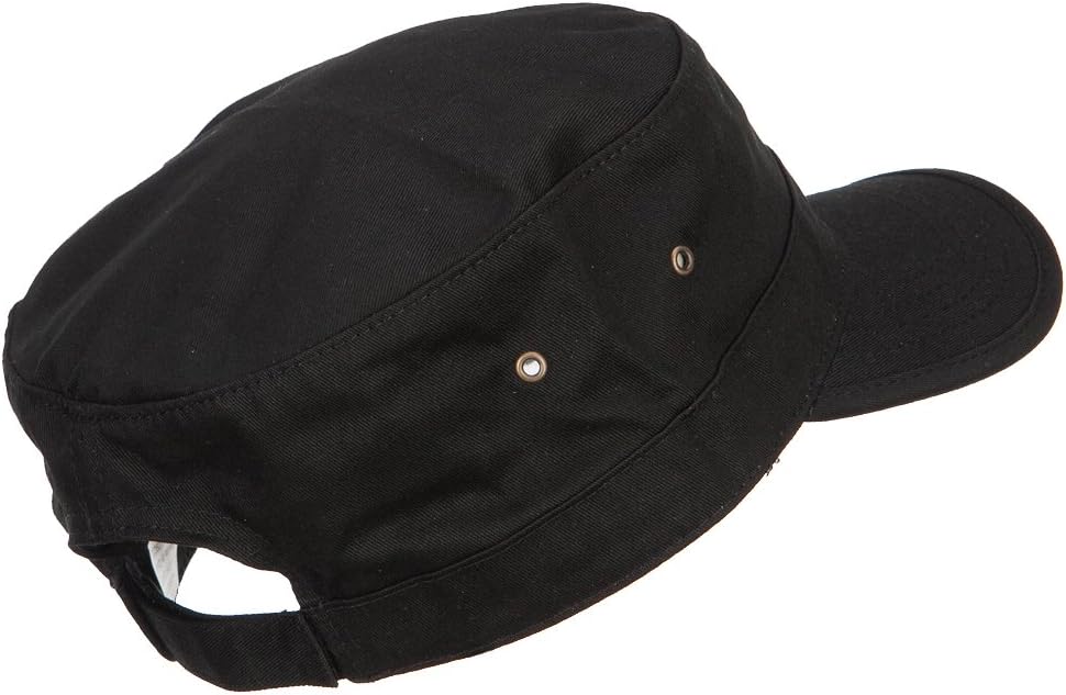 e4Hats.com Big Size Trendy Army Style Cap - Black OSFM