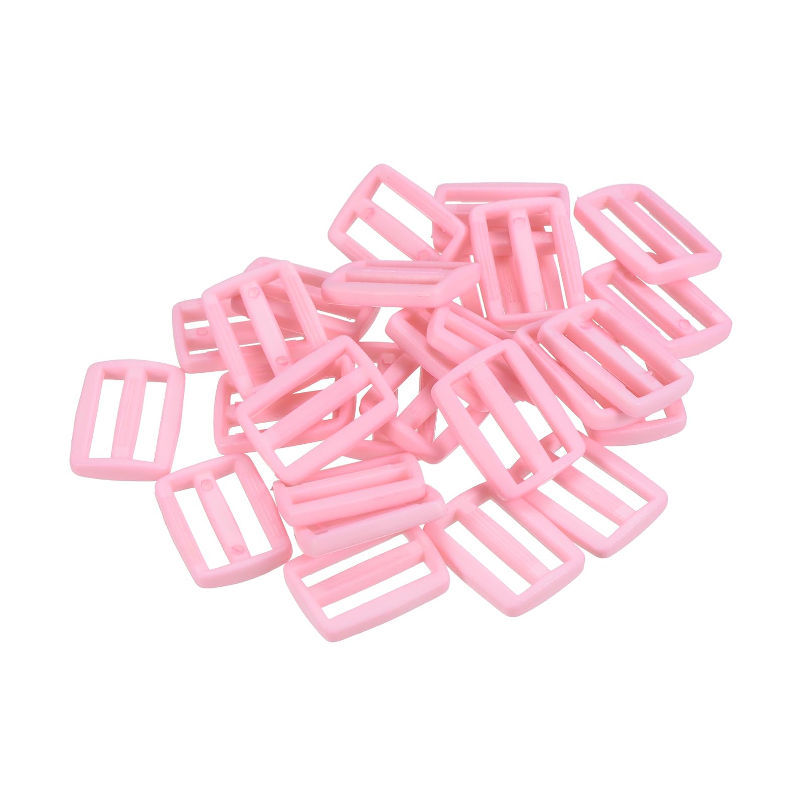 M METERXITY 50 Pack Tri-Glide Slide, Plastic Adjustable Slide Button Webbing Fastener