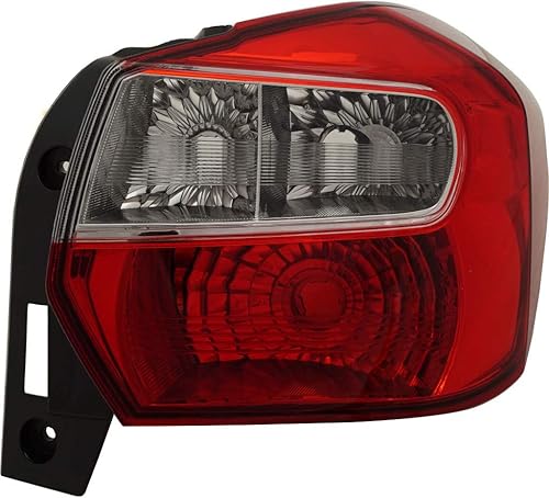 KarParts360 Para Subaru Impreza Conjunto de luz trasera 2012 2013 lado del pasajero Certificado CAPA SU2819104 84912FJ060