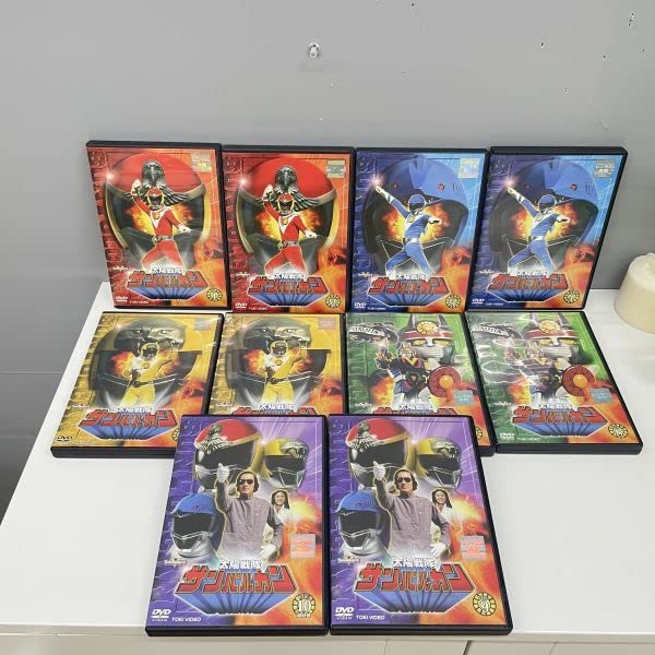 太陽戦隊サンバルカン DVD レンタル落ち 全10巻 太陽戦隊サンバルカン DVD全10巻 秘密戦隊ゴレンジャー DVD全14巻