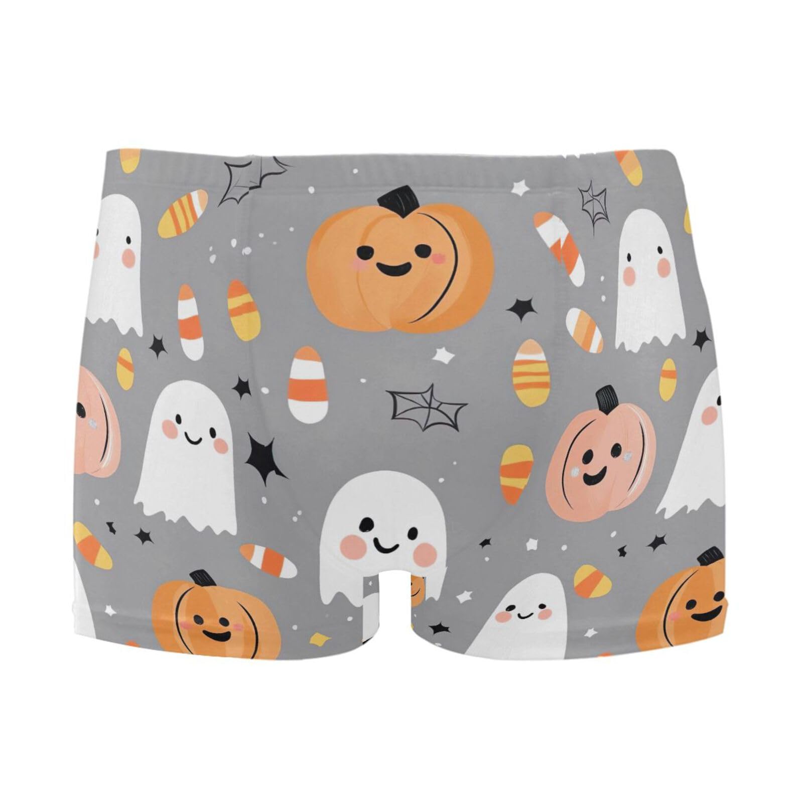 Mens Swimwear Halloween Pumpkin Ghosts Short Swim Trunks Square Lg Swimsuit Bathing Suits for Men L 202b7074