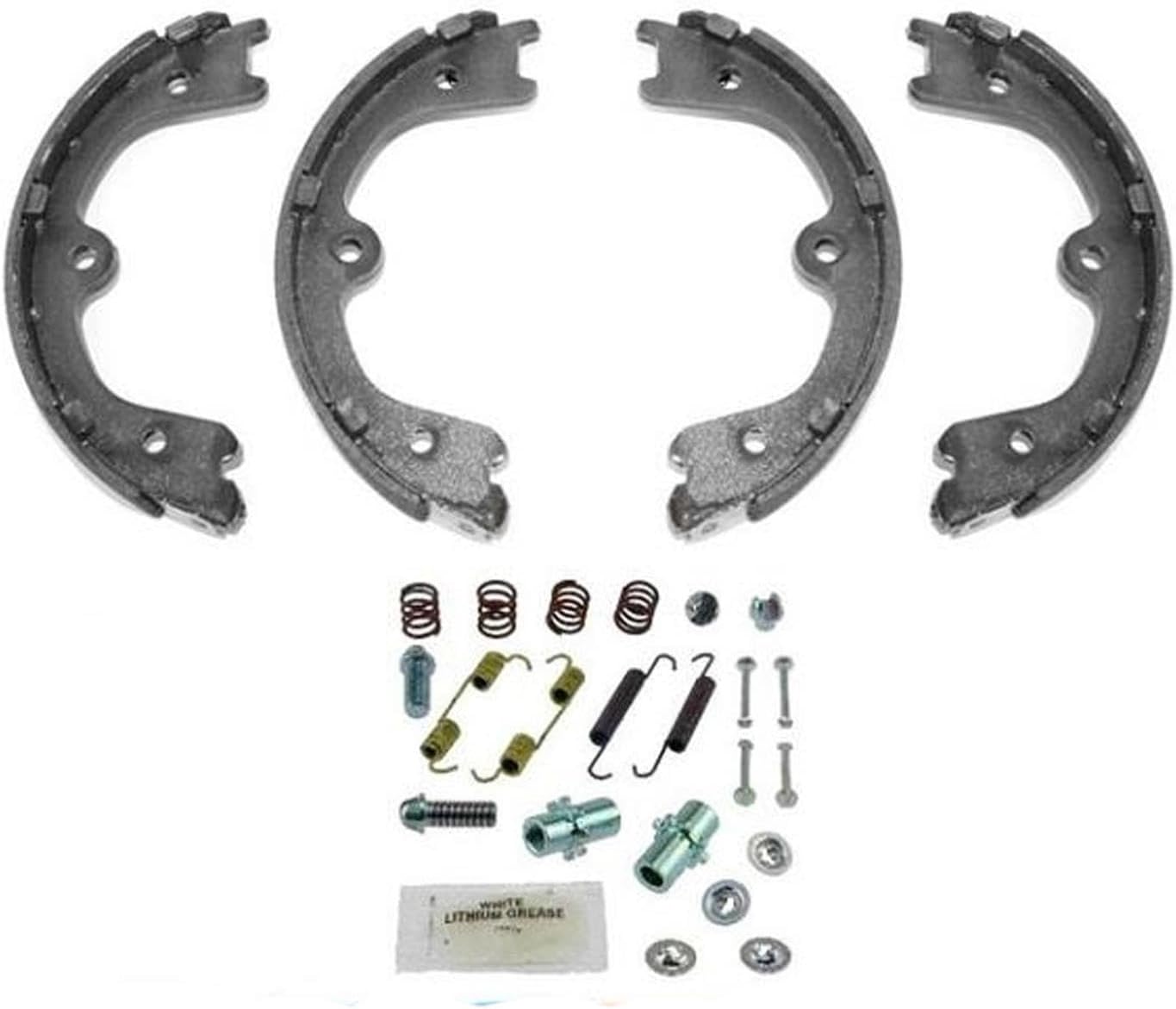 Parking-Emergency Brake Shoe & Brake Spring Replacement Parts for Nissan Quest 2008 2009 2010 2011 2012 2013 2014 2015 2016 2017 2018 Nissan Xterra 2005 2006 2007 2008 2009 2010 2011 2012 2013 2014 20