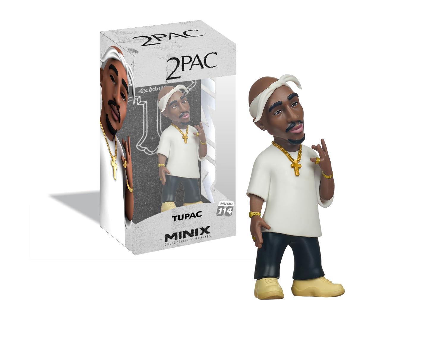2Pac 3.75 Inch Static Figure Minix - Tupac #114 | 2Pac 3.75 Inch