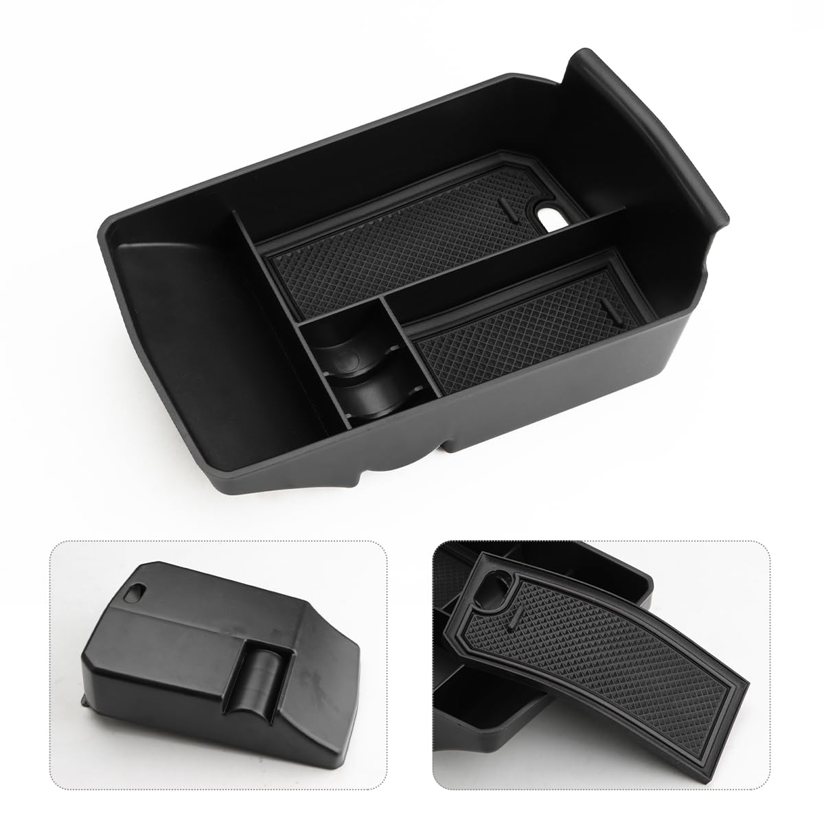 Boîte de rangement pour console centrale compatible avec 2023 2024 2025 2026 AUSTRAL Accessoires Accoudoir Plateau Boîte à gants Rangement