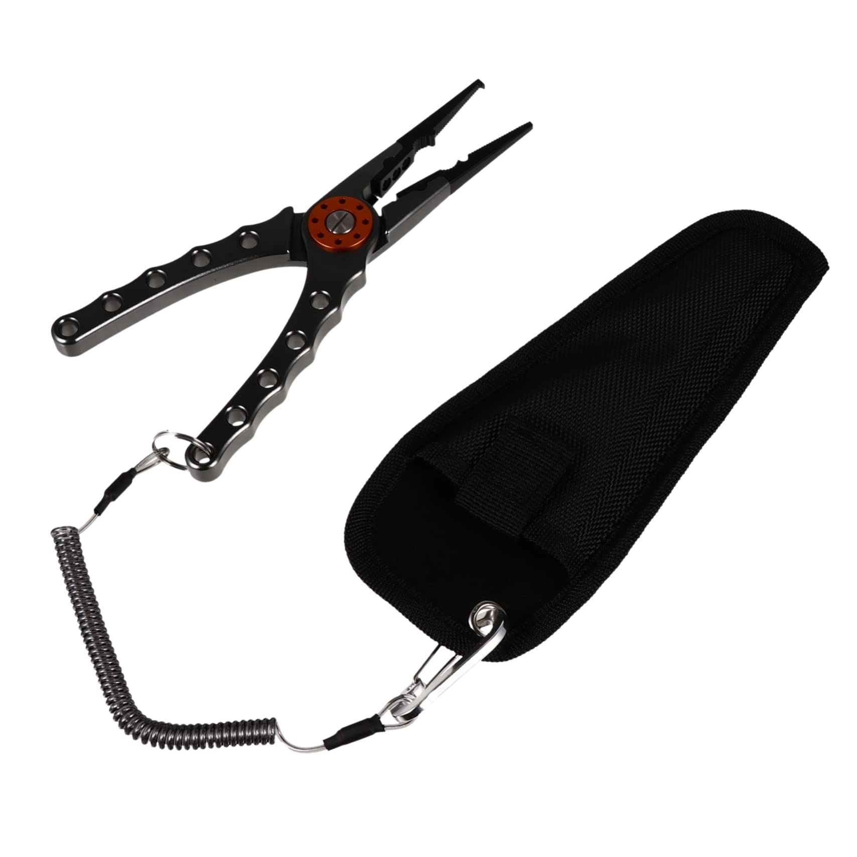 Anneome Fishing Plier Aluminium Legierung Multifunktionale Hakenentferner Und Schnur Cutter Für Angeln Leicht Ergonomisch -bedienung Konstruktion Für Verschiedene Angelschnüre