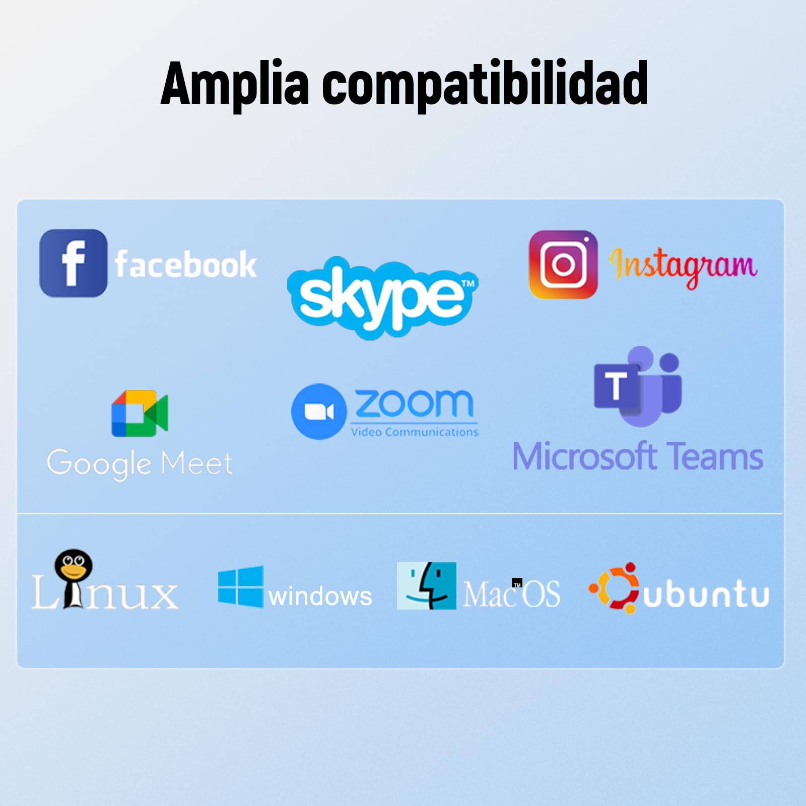Angetube Webcam para PC - 1080P Full HD Streaming Webcam con Cubierta Protectora incorporada