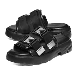 Postmodern。 BOTTEGA VENETA ブラックサンダル 611kCB-1e9L._SY300_QL30_.jpg