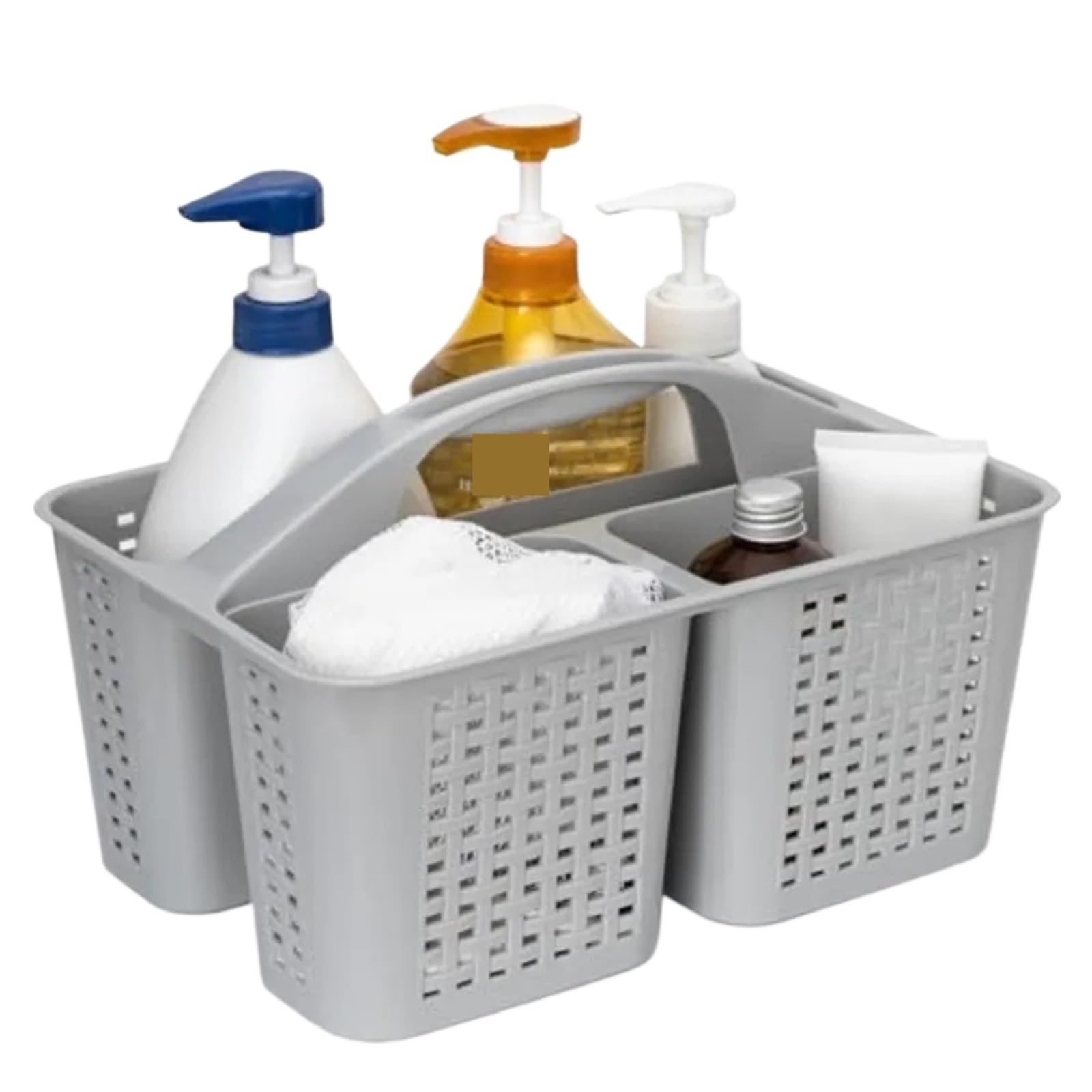 WSQHAO 2Pcs Portable Shower Caddy, Organizer With Handle, Plastic Basket for Shower(Color10)