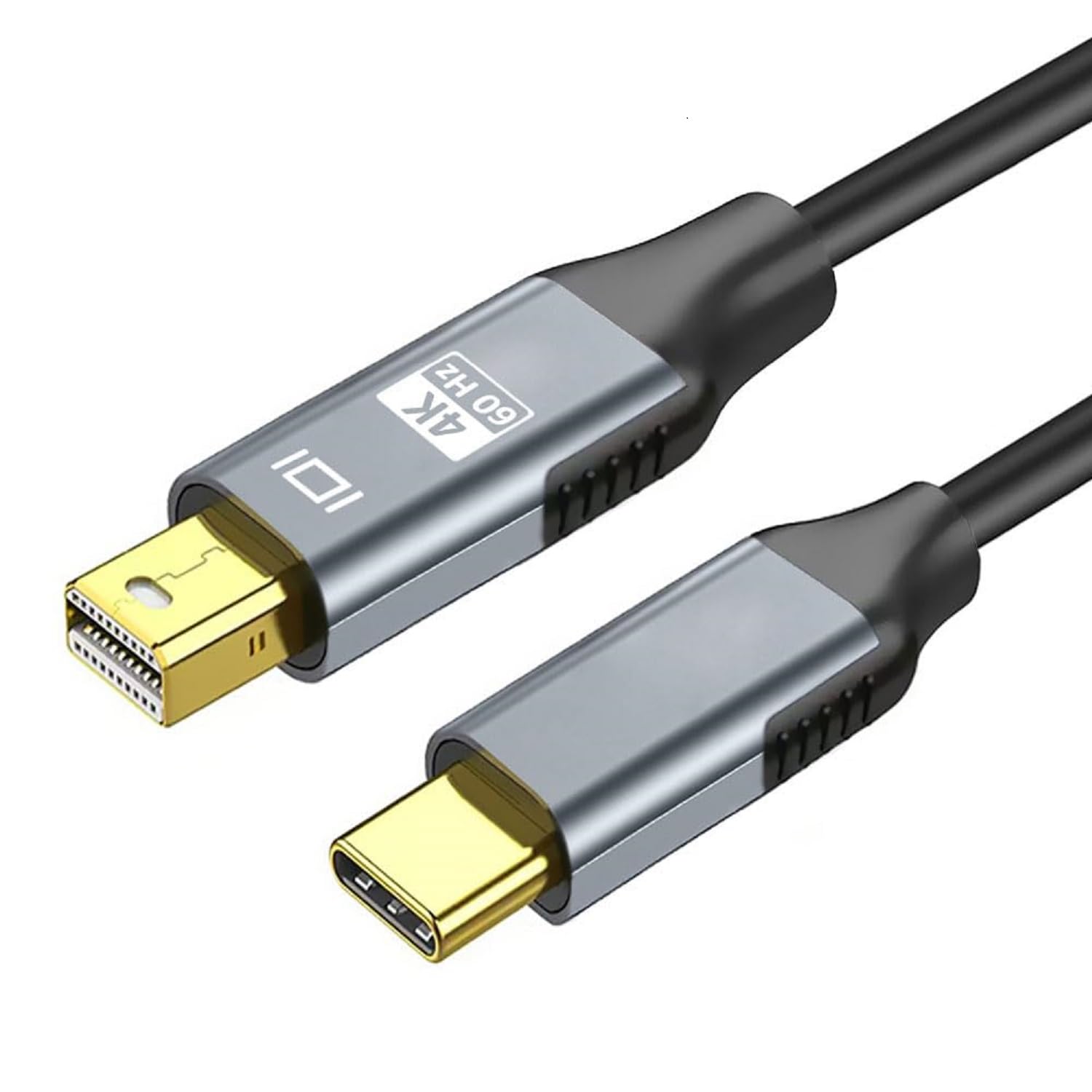 YMY Cavo da USB Type-C Maschio a Mini Displayport, Cavo di Conversione Video da USB C a Mini DP 4K@60hz Supporto Modalità Specchio ed Estendo dello Schermo, 1,8 m, Non-Bidirezionale