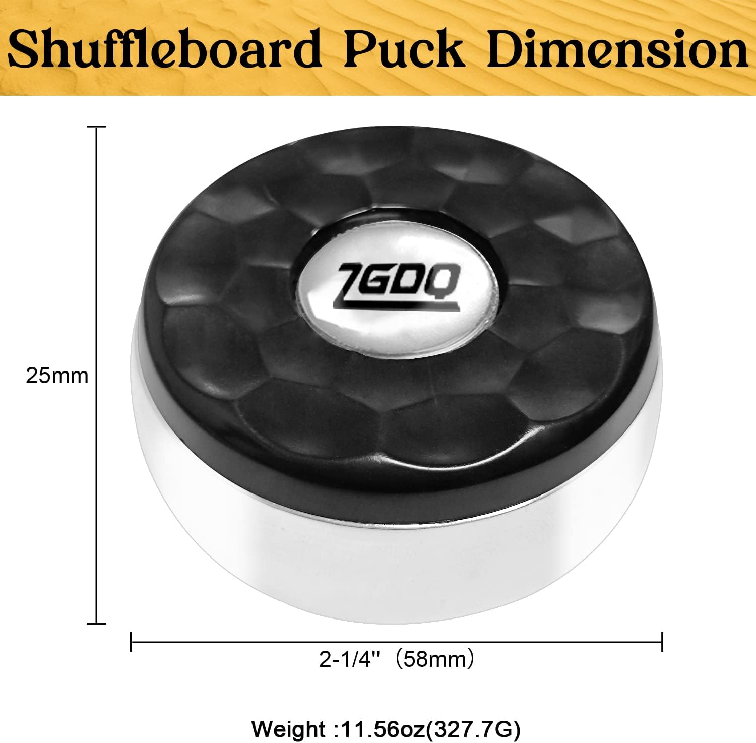 Shuffleboard Pucks/Shuffleboard Sand Wax, Shuffleboard Accessories Suitable Shuffleboard Pucks Game