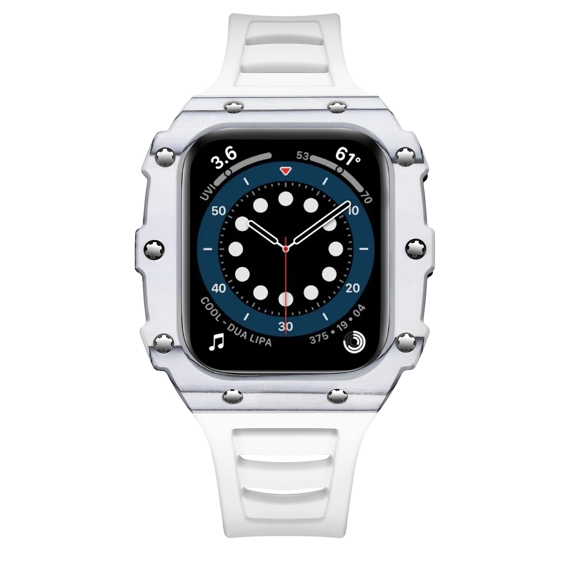 Bracelet en fiber de carbone iWatch 8 7 kit modification robuste - 8