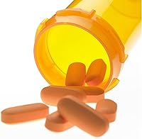 Vista 6 de Botellas vacías de plástico para píldoras con tapas de uso de doble cara (resistentes a los niños y fáciles de abrir), recipientes para medicamentos