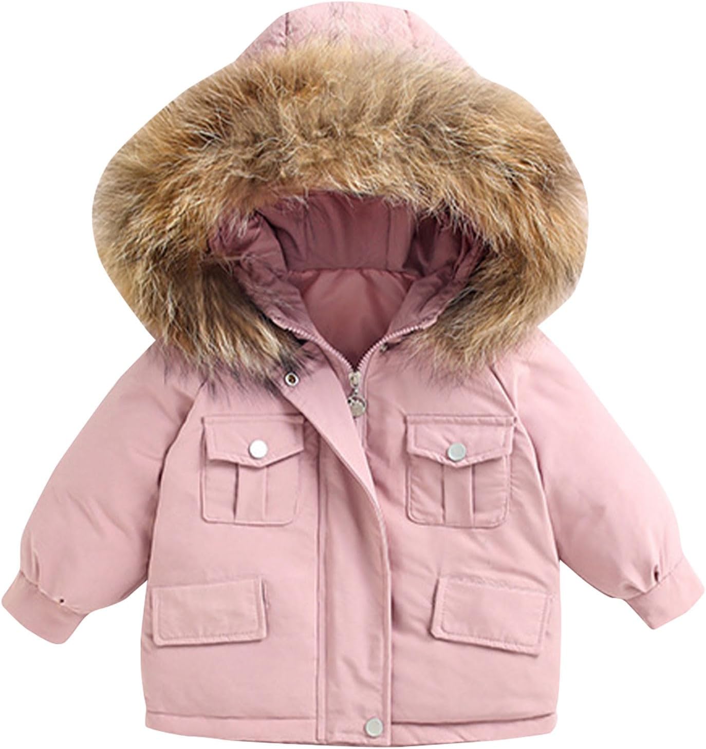 2 Piece Ski Snowsuit for Kids - Thermal Winter Waterproof Skibib Pants and Jackets Boys Girls Windproof Snow Sets 1-6Y