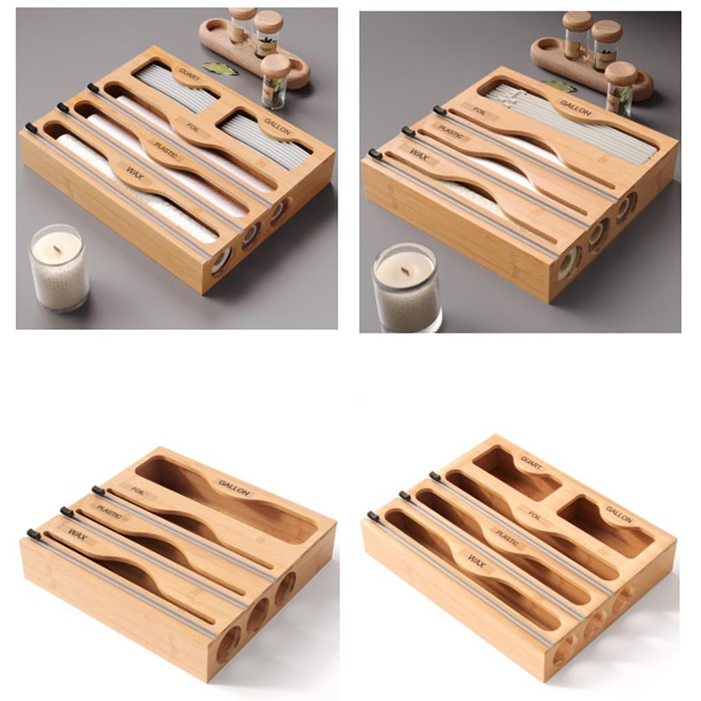 IOIUSKKU Organizador de papel de cocina multifuncional 5 en 1,A
