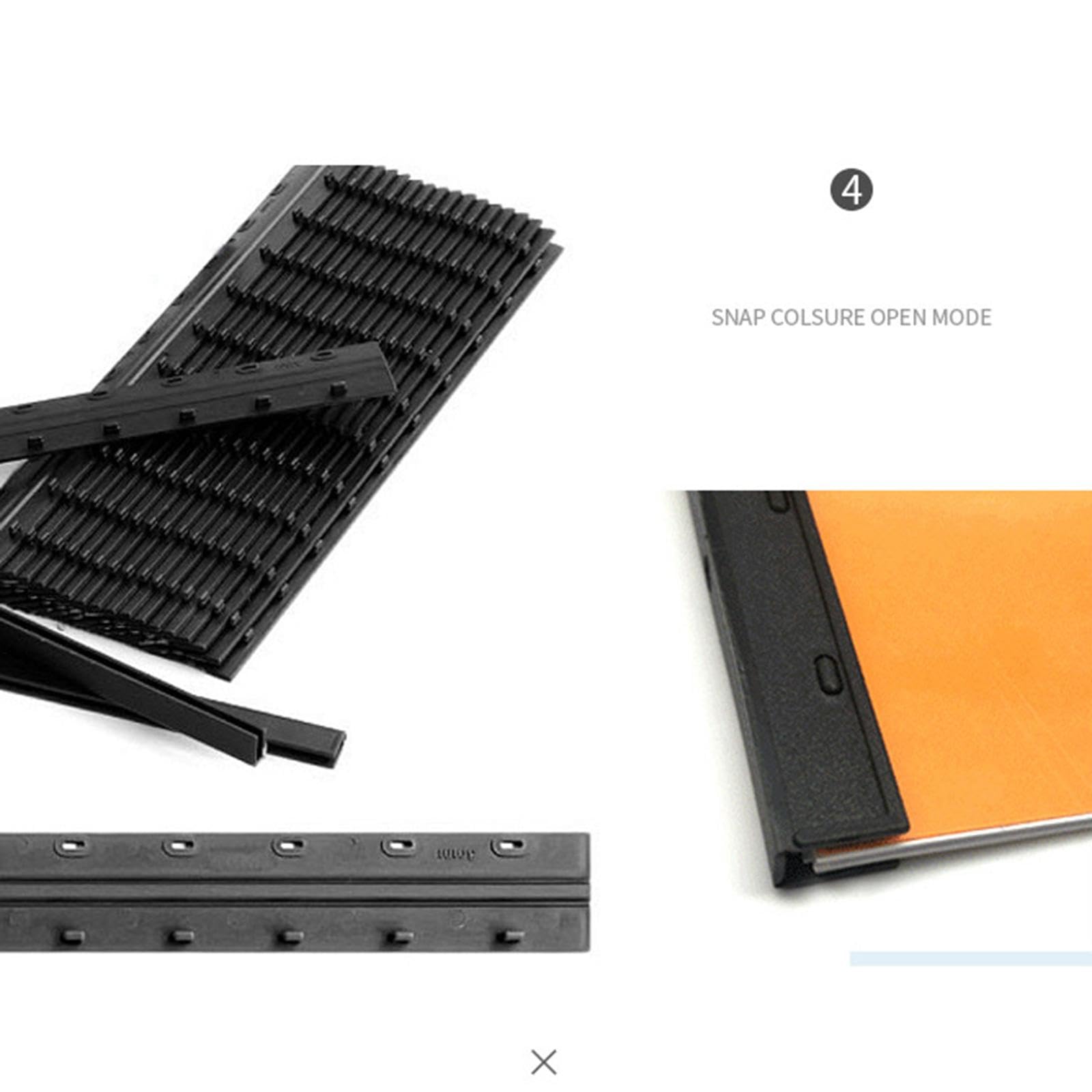 Amazon | predolo 100x 製本バー 10mm A3 A4 サイズ用紙 10 穴 契約書