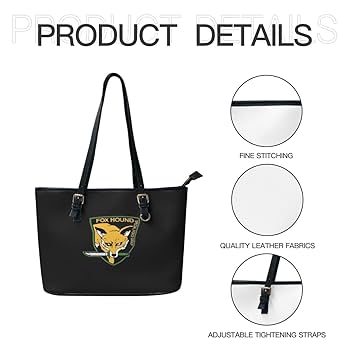 Amazon.co.jp: トートバッグ メタルギアソリッド レディース PU