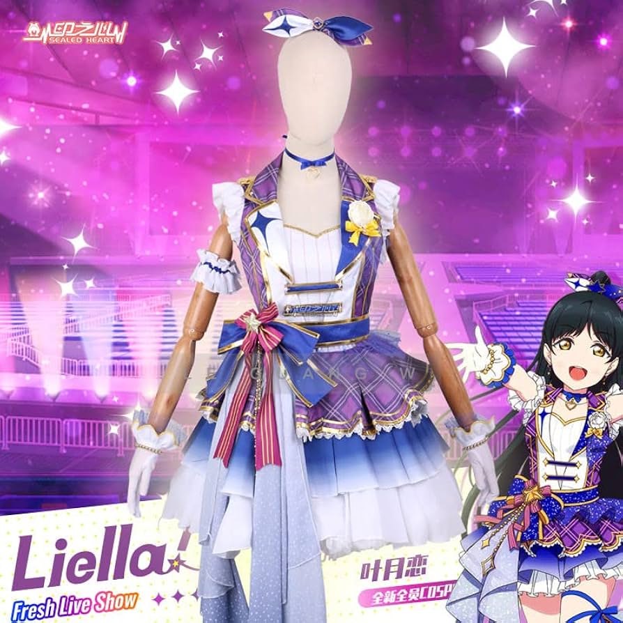 ラブライブ　葉月恋　コスプレ 葉月恋（はづきれん） コスプレ衣装 アニメ 『ラブライブ
