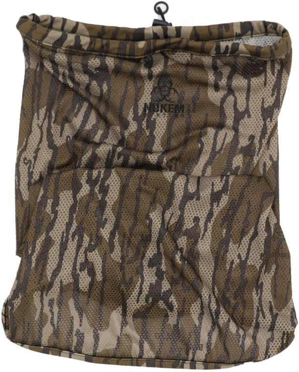 Nukem Breathable Mesh Facemask - Adjustable Hunting Mask in Bottomland