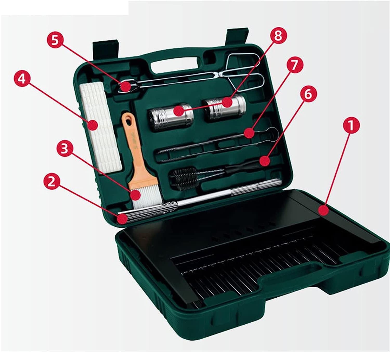 Griglia a Gas Ortable BBQ Stove Grill Scatola di Gomma Pieghevole Set da Forno Outdoor Camping Picnic Set di rastrelliere per Barbecue in Acciaio Inossidabile