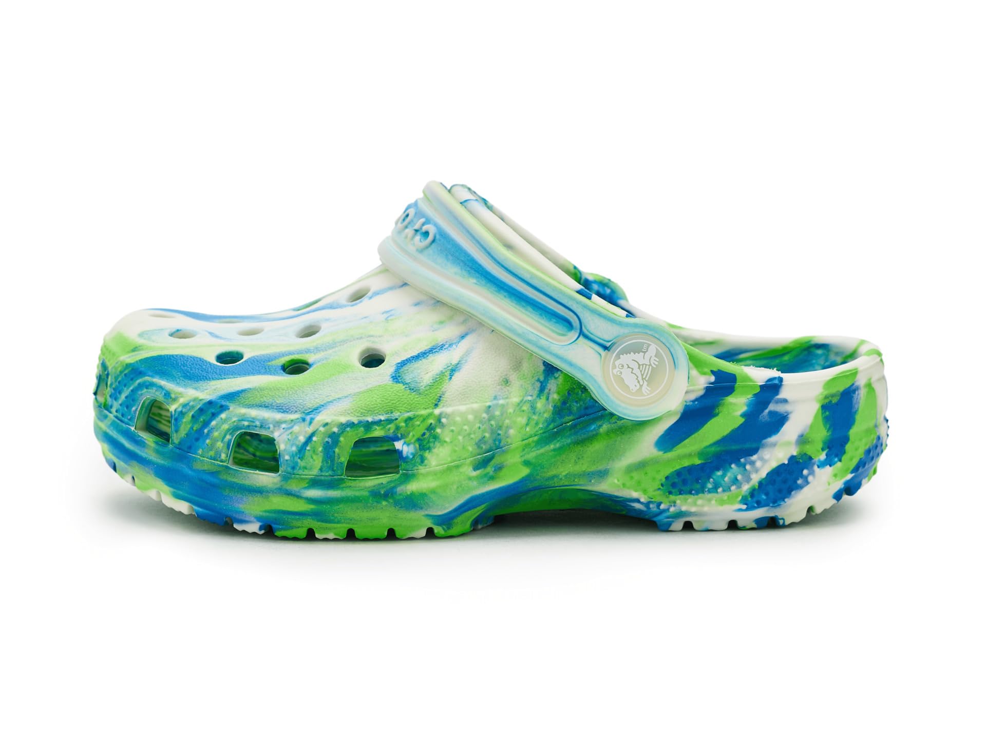 Crocs Unisex-Child Classic Watercolor Marbled Clog K