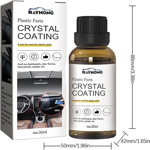 Miniatura 8 de Rayhong - Recubrimiento de cristal Rayhong para piezas de plástico de automóvil, revestimiento de cristal para PláStico del Carro, agente de