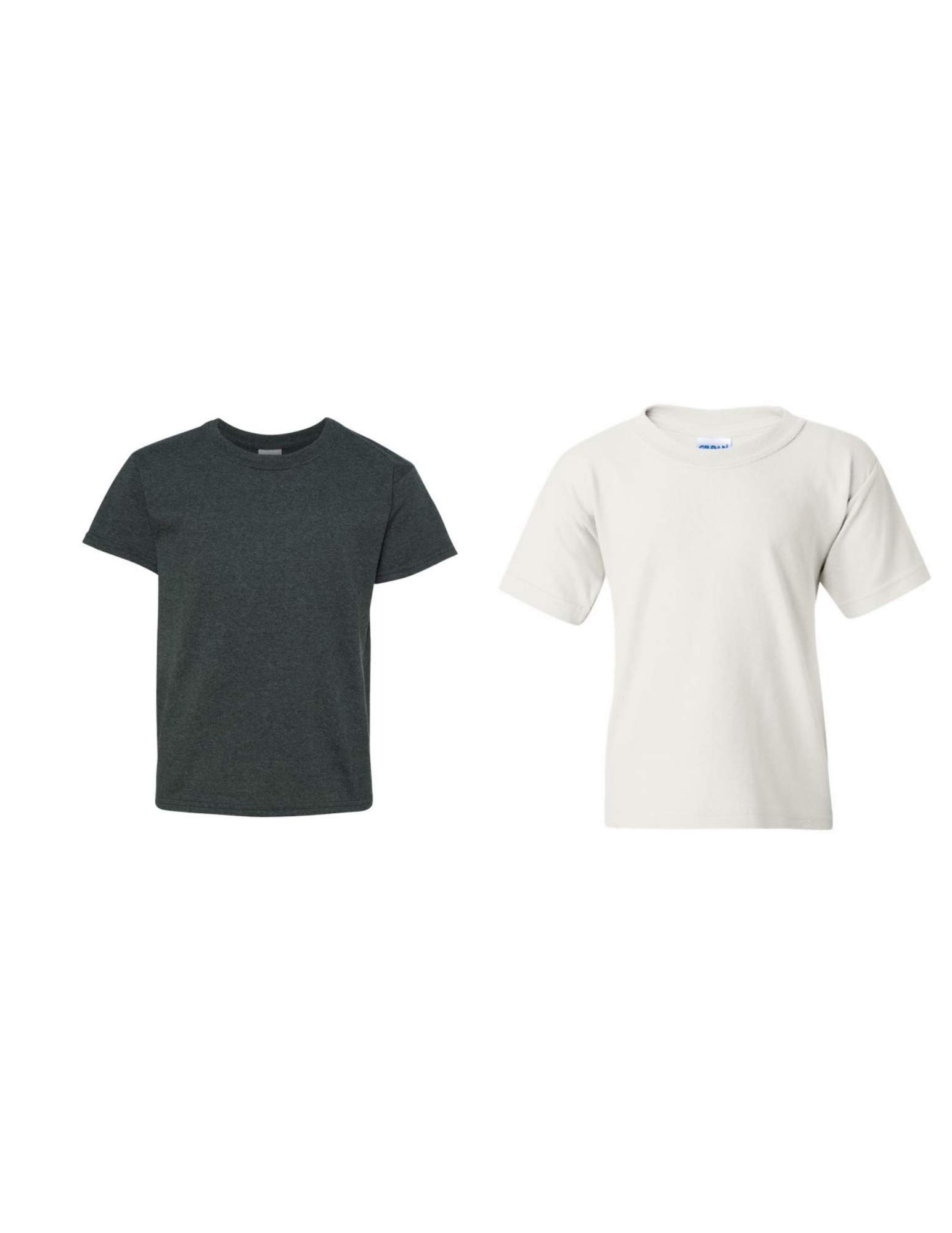 Gildan - Maglietta da bambino, motivo DryBlend - Blu - Medium