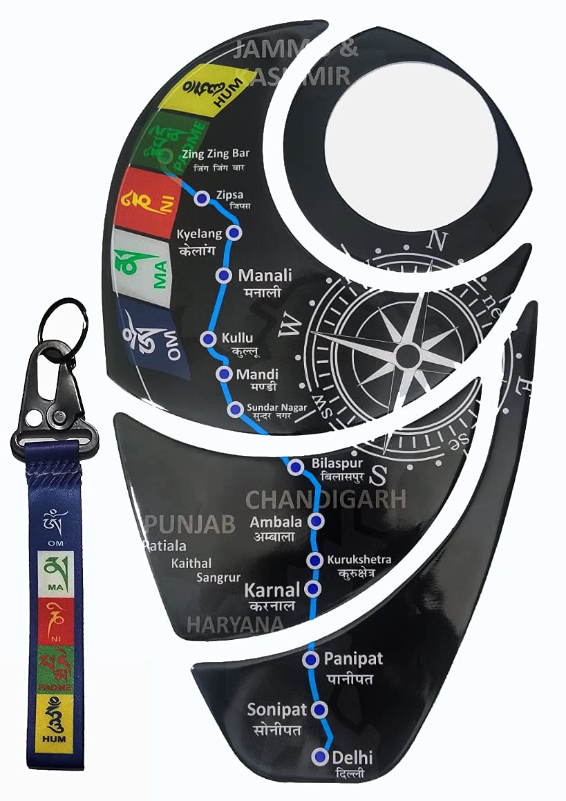 Bullet Bike Thunderbird Tank Pad Protector Sticker 3D Emboss Compatible with 350 Standard &500 Electra Waterproof