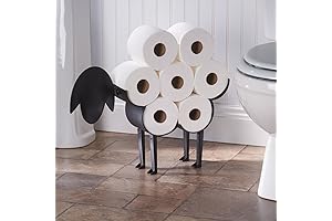 Black Sheep Toilet Paper Holder